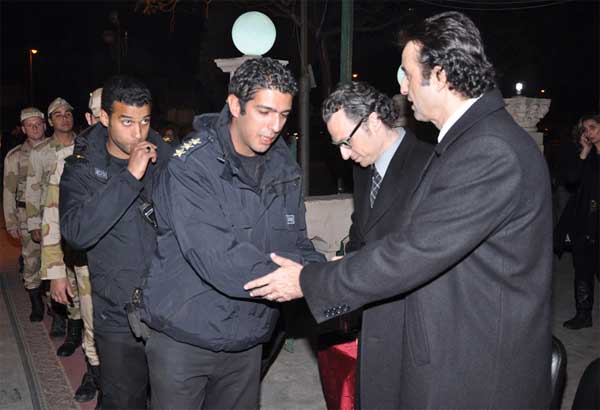 عزاء والد شيري عادل