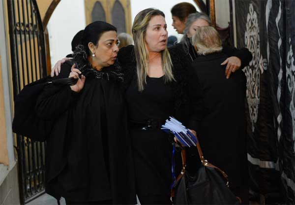 عزاء والد شيري عادل