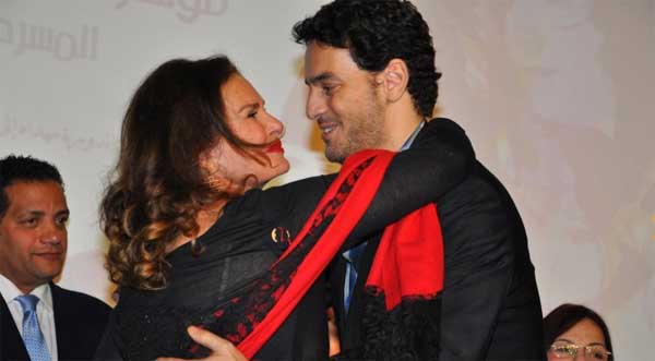 خالد ابو النجا ويسرا