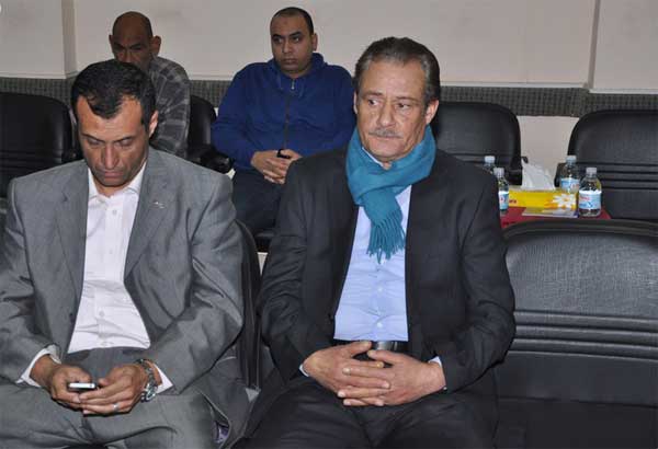 فاروق الفيشاوي - عزاء والد شيري عادل