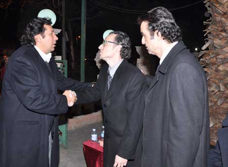 عزاء والد شيري عادل