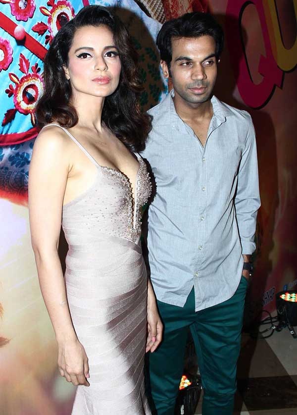 كانجانا يشع ثقة أثناء احتفالها بنجاح فيلم&laquo; Queen  &raquo;.. صور