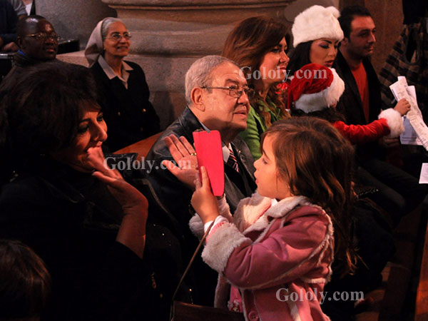 هالة صدقي تحتفل بالكريسماس - دوللي شاهين - منال سلامة