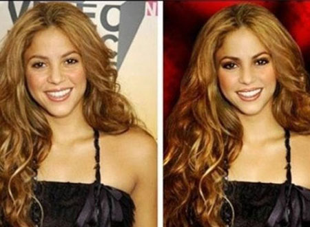 شاكيرا - نجمات بالفوتوشوب