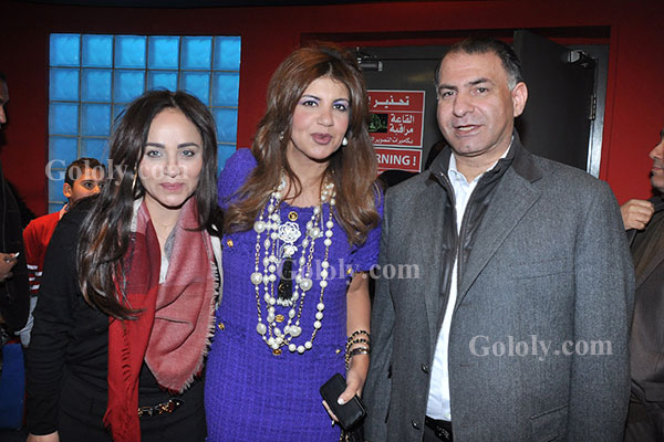 غادة عبد الرازق تحتفل بالعرض الخاص لفيلم جرسونيرة