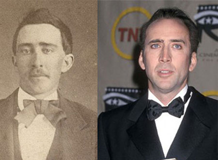 شبيهو المشاهير من التاريخ