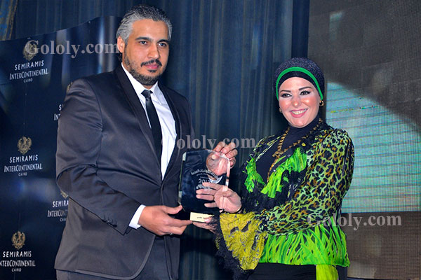 صابرين - حفل تكريم النجوم والاعلاميين في مهرجان القنوات الفضائية