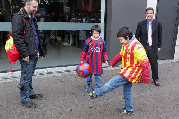 الزائر 25 مليون لمتحف برشلونة