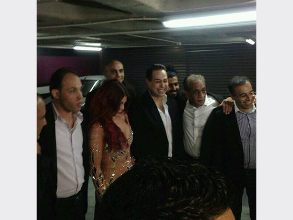 هيفاء وهبي في افتتاح فيلم حلاوة روح ببيروت