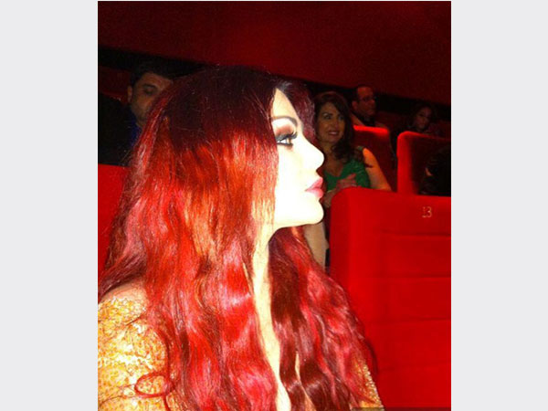 هيفاء وهبي في افتتاح فيلم حلاوة روح ببيروت