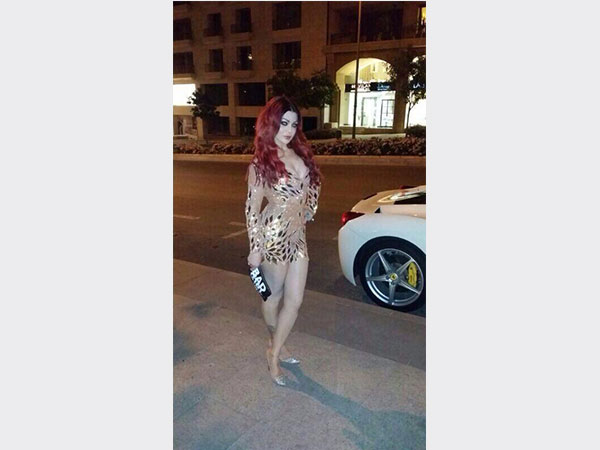 هيفاء وهبي في افتتاح فيلم حلاوة روح ببيروت