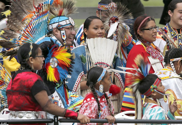 باراك اوباما وزوجته ميشيل في الهند