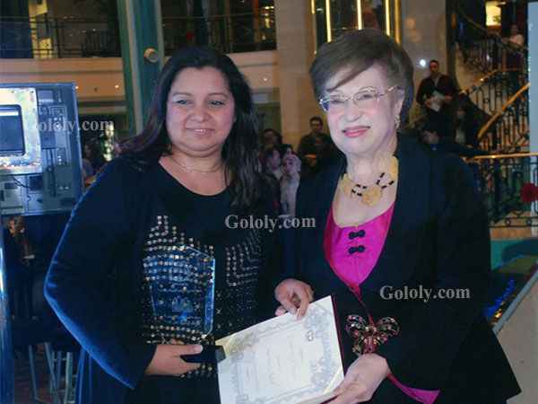 تكريم نيللي و شيري عادل و فاروق فلوكس