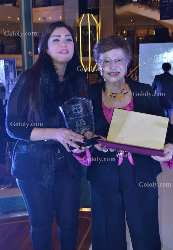 تكريم نيللي و شيري عادل و فاروق فلوكس