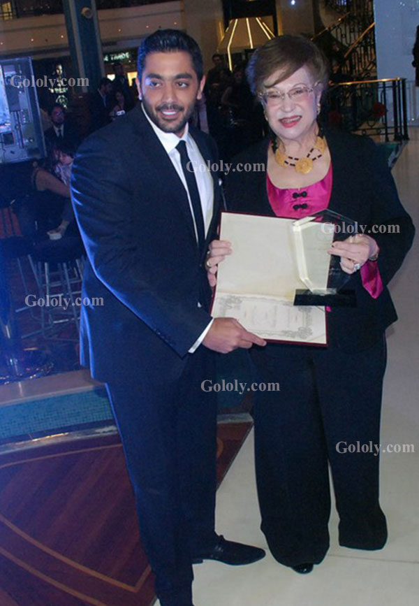 تكريم نيللي و شيري عادل و فاروق فلوكس