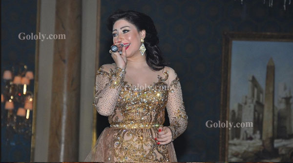 المطربة الشعبية بوسي حفل عيد الحب 2014