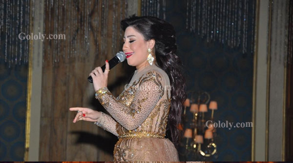 المطربة الشعبية بوسي حفل عيد الحب 2014