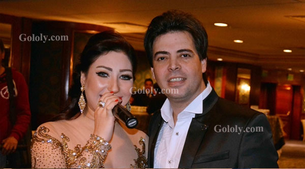 المطربة الشعبية بوسي حفل عيد الحب 2014