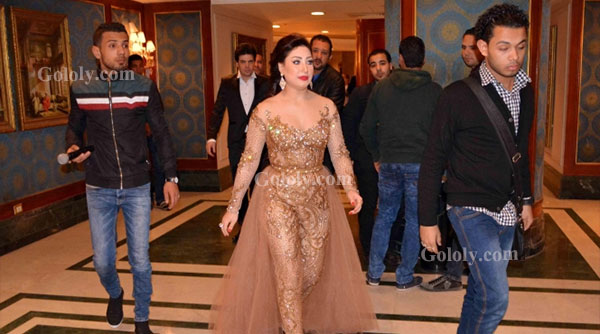 المطربة الشعبية بوسي حفل عيد الحب 2014