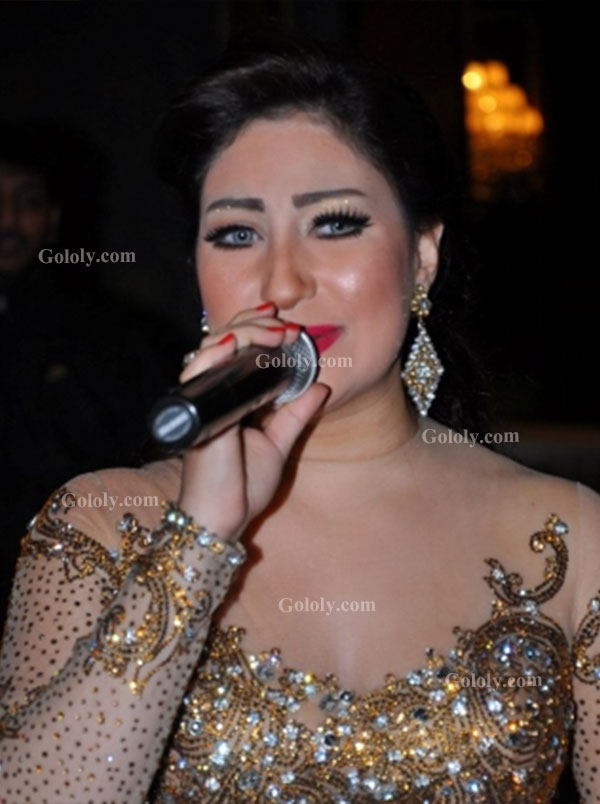 المطربة الشعبية بوسي حفل عيد الحب 2014