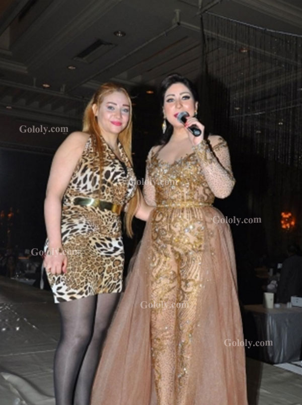 المطربة الشعبية بوسي حفل عيد الحب 2014