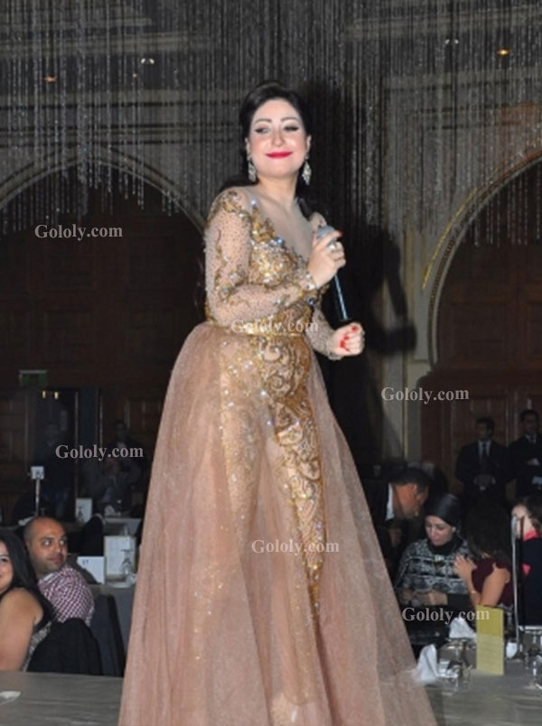 المطربة الشعبية بوسي حفل عيد الحب 2014