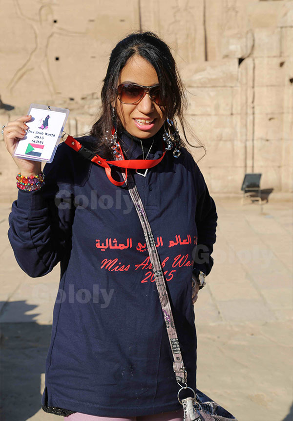 نقلا عن جولولى   بالصور.. ملكات جمال العرب يبدأن جولتهن السياحية بالأقصر