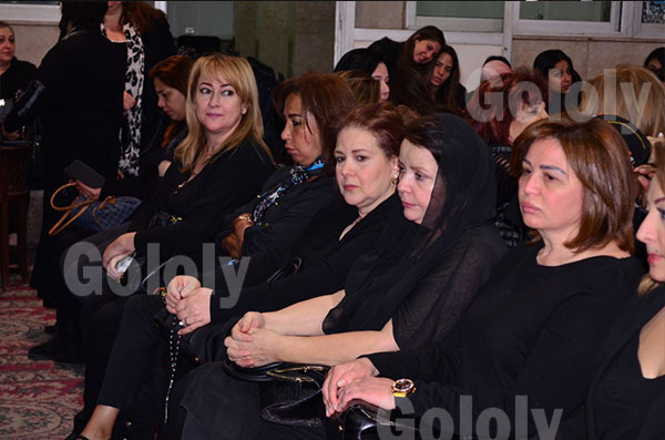 عزاء الفنان ابراهيم يسري