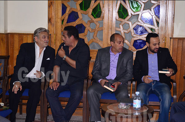 عزاء الفنان ابراهيم يسري