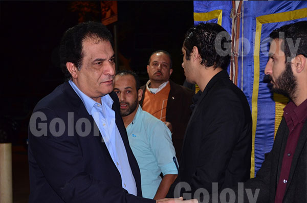 عزاء الفنان ابراهيم يسري