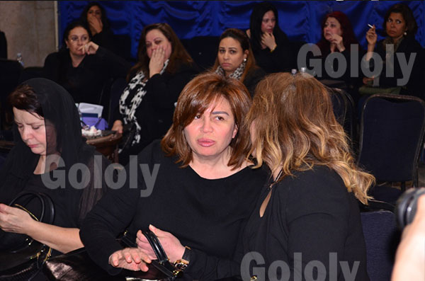 عزاء الفنان ابراهيم يسري