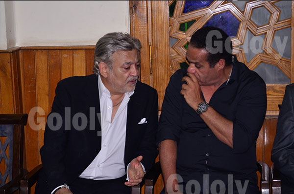 عزاء الفنان ابراهيم يسري