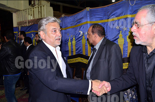 عزاء الفنان ابراهيم يسري