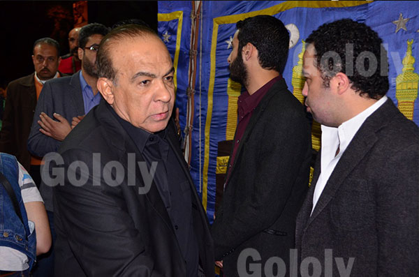 عزاء الفنان ابراهيم يسري