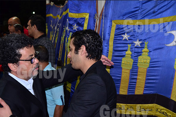 عزاء الفنان ابراهيم يسري