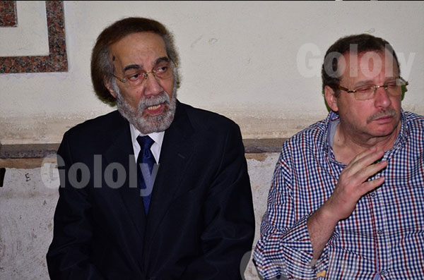 عزاء الفنان ابراهيم يسري