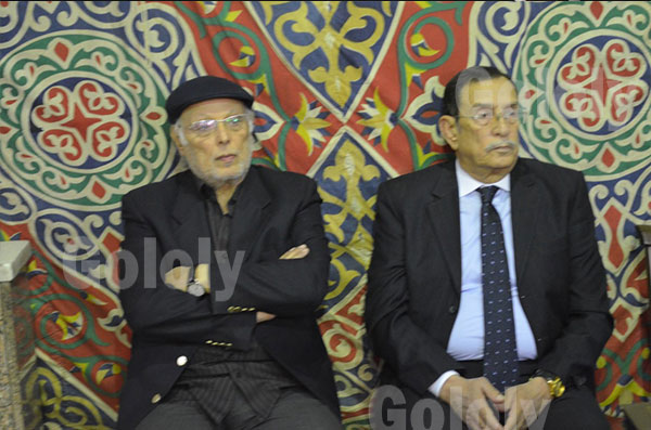 عزاء الفنان ابراهيم يسري