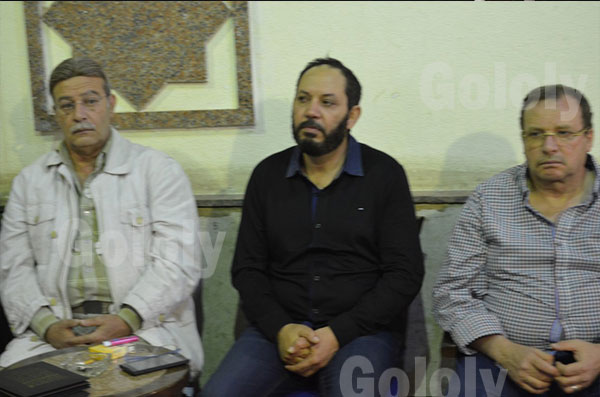 عزاء الفنان ابراهيم يسري