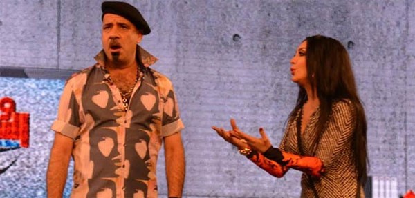 محمد سعد و دوللي شاهين