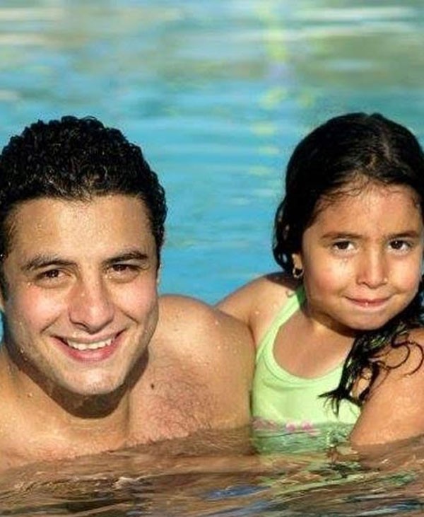 احمد الفيشاوي وابنته