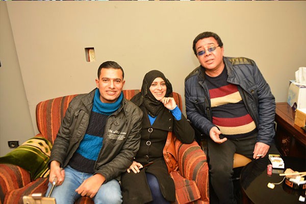 احمد ادم يحتفل بـ القرموطى مع الجمهور