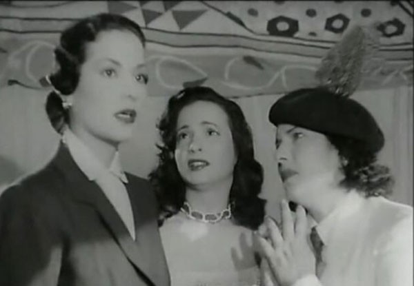 شادية و مديحة يسري 