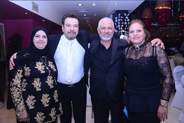 خالد عجاج يحتفل بخطوبة ابنته