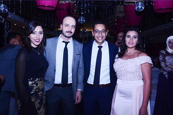 خالد عجاج يحتفل بخطوبة ابنته