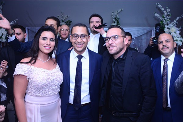 خالد عجاج يحتفل بخطوبة ابنته