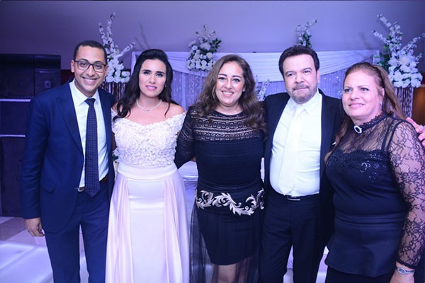 خالد عجاج يحتفل بخطوبة ابنته