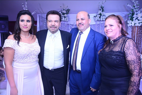 خالد عجاج يحتفل بخطوبة ابنته