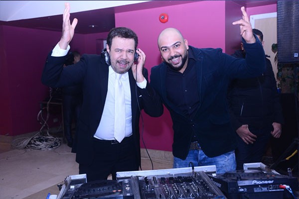 خالد عجاج يحتفل بخطوبة ابنته