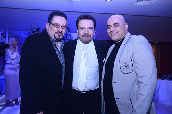 خالد عجاج يحتفل بخطوبة ابنته