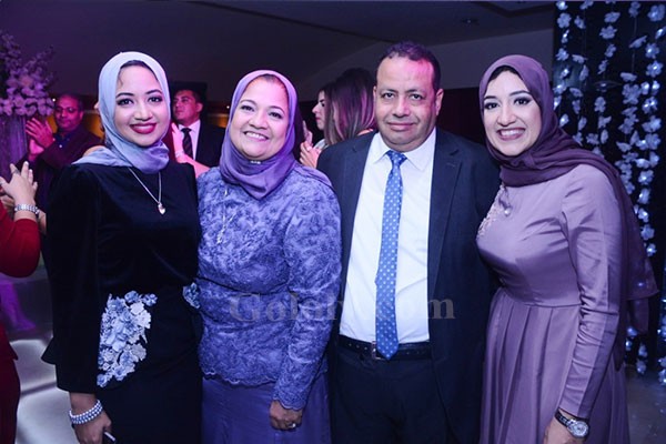 خالد عجاج يحتفل بخطوبة ابنته